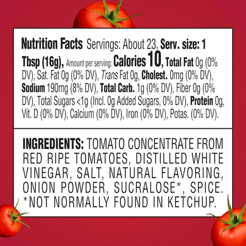 Heinz Reduced Sugar Tomato Ketchup