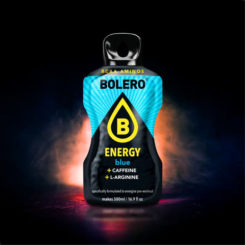 Bolero Energy Blue 14g - napój  energetyczny bez cukru z kofeiną i L-argininą