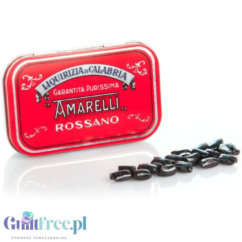 Amarelli Rossano Liquirizia di Calabria 40g - pure Italian liquorice from Calabria 100% sugar-free