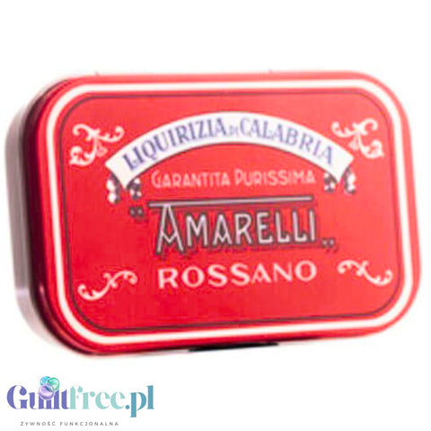Amarelli Rossano Liquirizia di Calabria 40g - pure Italian liquorice from Calabria 100% sugar-free