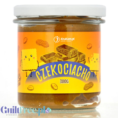 Krukam CzekoCiacho słodka pasta z ciasteczkami bez dodatku cukru