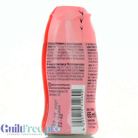More Nutrition Zerup Amaretto - concentrated syrup for coffee and tea without sugar and calories