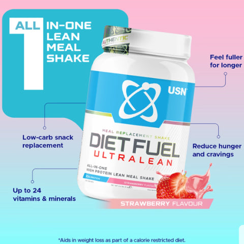 copy of USN DietFuel Protein Meal Replacement Shake, Strawberry