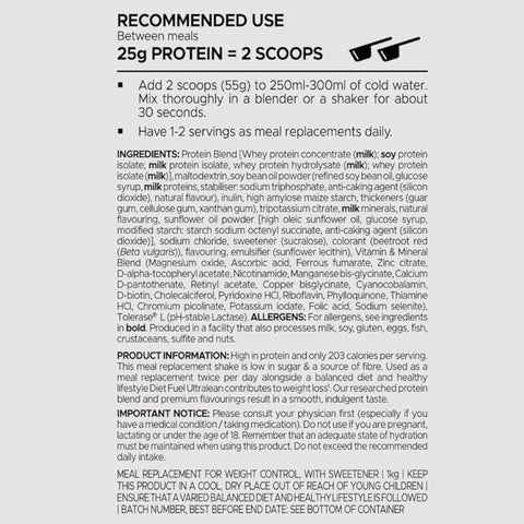copy of USN DietFuel Protein Meal Replacement Shake, Strawberry