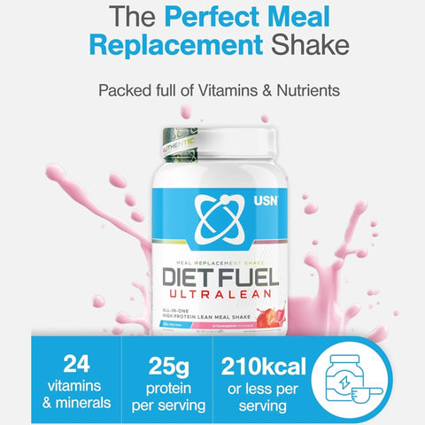 copy of USN DietFuel Protein Meal Replacement Shake, Strawberry