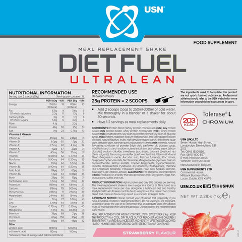 copy of USN DietFuel Protein Meal Replacement Shake, Strawberry