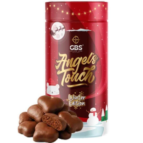 GBS Angel's Touch, Chocolate Gingerbread 100g - flavored instant coffee with higher caffeine content without sugar
