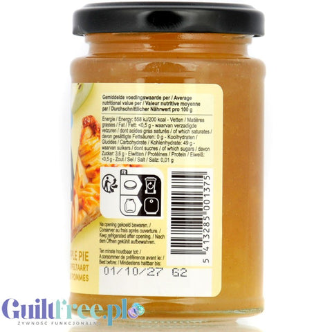 Rabeko Jam Light Apple Pie - low-sugar apple pie jam, 94% less sugar