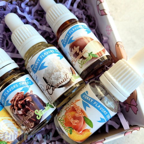 Funky Flavors Sweet 5 x 10ml, Set Testerski STEVIA Nowe Horyzonty