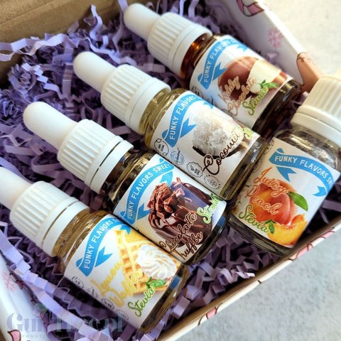 Funky Flavors Sweet 5 x 10ml, Set Testerski STEVIA Nowe Horyzonty