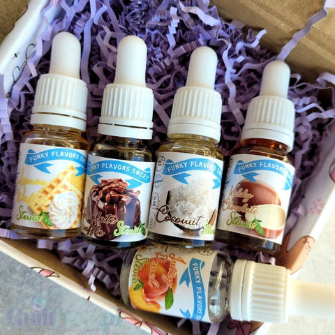 Funky Flavors Sweet 5 x 10ml, Set Testerski STEVIA Nowe Horyzonty