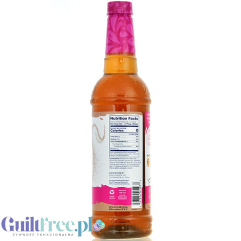 Jordan's Skinny Syrups Iced Cinnamon Roll - syrop zero kalorii do kawy, smak Cynamonowa Drożdżówka z Lukrem
