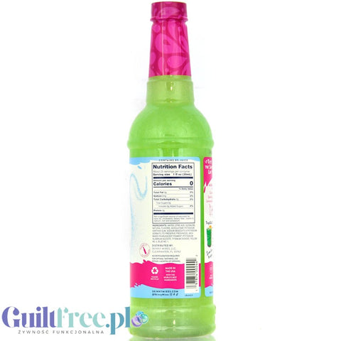 Jordan's Skinny Mixes TropiGal - syrop bez cukru do wody i napojów, smak Kiwi, Truskawka i Mango