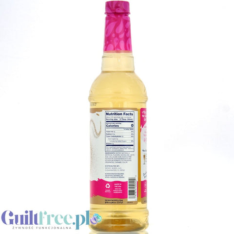 Jordan's Skinny Syrups Glazed Donut - syrop zero kalorii, smak Pączek z Lukrem