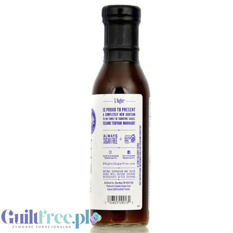 G. Hughes Sesame Teriyaki Marinade - azjatycka marynata sezamowa bez cukru i glutenu