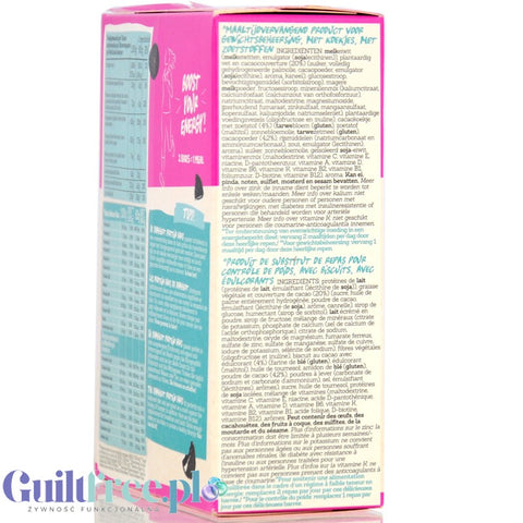 Damhert Regime Protein Bars Cookie 8 x 107kcal - batoniki ciasteczkowe w czekoladzie