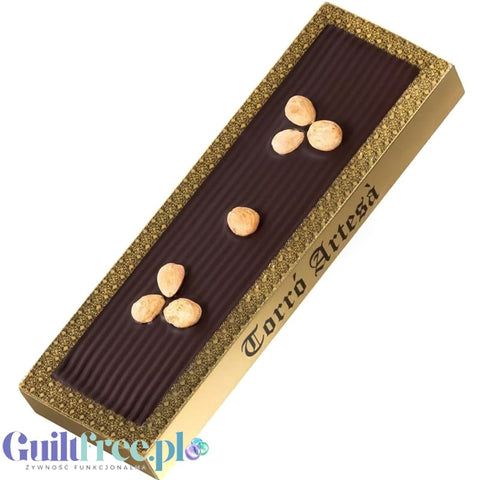 Bombonería Pons, Turron Praline de Almendra Sin Azucar 300g - Spanish artisan nougat with almonds, no sugar added