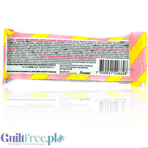 Tweek Peanut Perfection Bar – a soft chocolate bar with peanuts and caramel, sugar-free and gluten-free