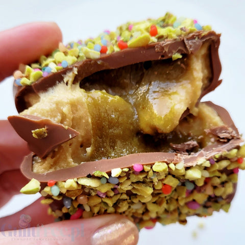 KoxBar Pistachio Donut PRE-SALE - artisanal protein bar with donut and pistachio flavor