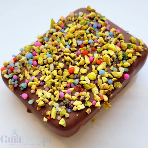 KoxBar Pistachio Donut PRE-SALE - artisanal protein bar with donut and pistachio flavor
