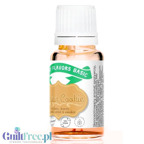 Funky Flavors Basic Belgian Cookie 10ml - kropelki aromatyczne do kawy bez cukru i słodzików