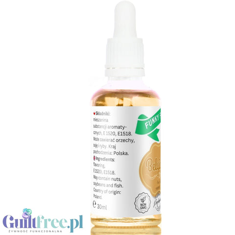 Funky Flavors Basic Belgian Cookie 30ml - aromatic drops for coffee without sugar and sweeteners