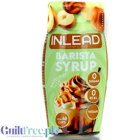 Inlead Barista Syrup Hazelnut - concentrated sugar-free and calorie-free coffee drops for 8L