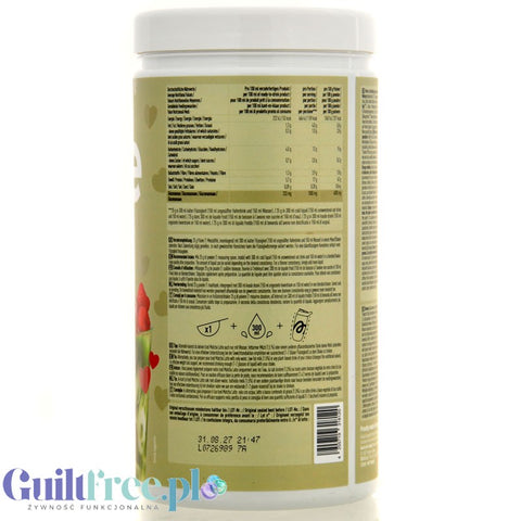 More Nutrition Protein Iced Matcha Latte Raspberry Marshmallow 500g - proteinowa zielona herbata matcha bez cukru 17g białka