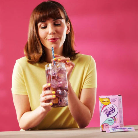 Wyler's Singles To Go '30 Cotton Candy, Mermaid, Peach Ring, Unicorn - viralowe saszetki do wody bez cukru i kcal