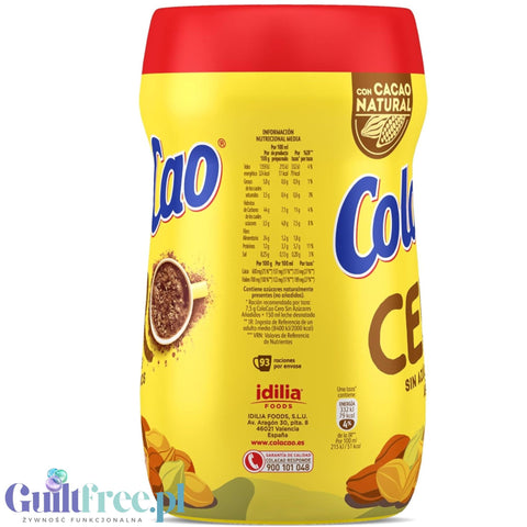 ColaCao 0% Cero 0,7KG - napój kakaowy bez dodatku cukru