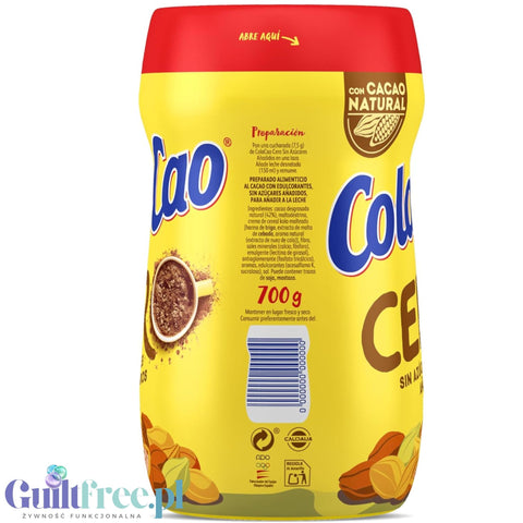 ColaCao 0% Cero Fibra