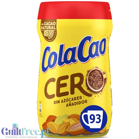ColaCao 0% Cero 0,7KG - napój kakaowy bez dodatku cukru