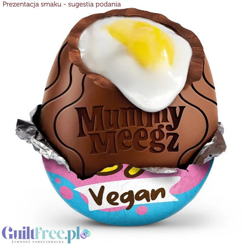 Mummy Meegz Chuckie Egg 3-Pack - cream-filled Easter egg made from vegan 'milk chocolate'