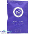 SweetDoughThings Candy Floss Blueberry - wegańska wata (BEZ)cukrowa o smaku jagodowym 30kcal