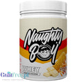 Naughty Boy Whey Protein White Chocolate Caramel Biscuit 900g - gęsta odżywka białkowa WPI, WPC & MPC