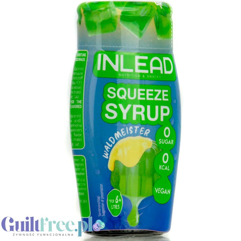 Inlead Squeeze Syrup Waldmeister - concentrated sugar-free, calorie-free syrup for water (makes 8 L)