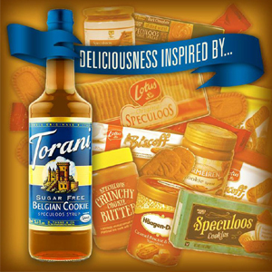 Torani Sugar Free Belgian Cookie Speculoos Syrup - Sugar-free Syrup with cookie flavor speculoos