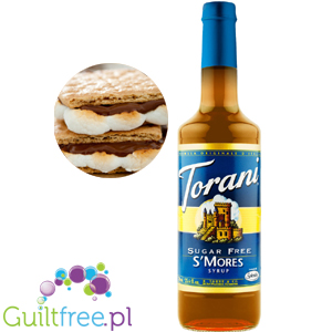 Torani Sugar Free Syrup, S'mores - Sugar-free Syrup with s'mores dessert flavor
