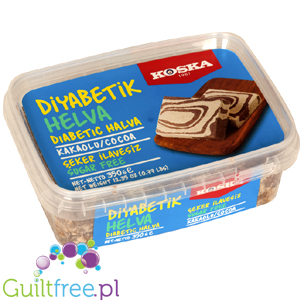 Koska Şeker Ilavesiz light cocoa butter tahin helva 