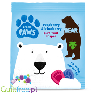 Bear Paws 100% owoców Maliny & Jagody