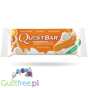 Quest Bar Protein Pumpkin Pie Flavor 