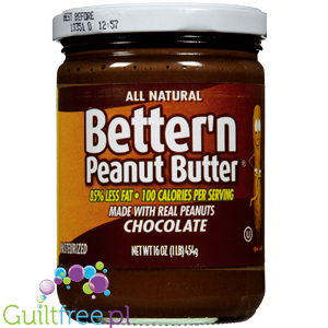 Better'n Chocolate Peanut Butter Spread - degreased cream spread with peanuts and cocoa