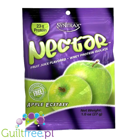 Syntrax Nectar Grab N Go Caribbean Fruit Juice Flavored Whey Protein Isolate