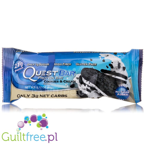 Quest Bar Protein Bar Cookies&Cream