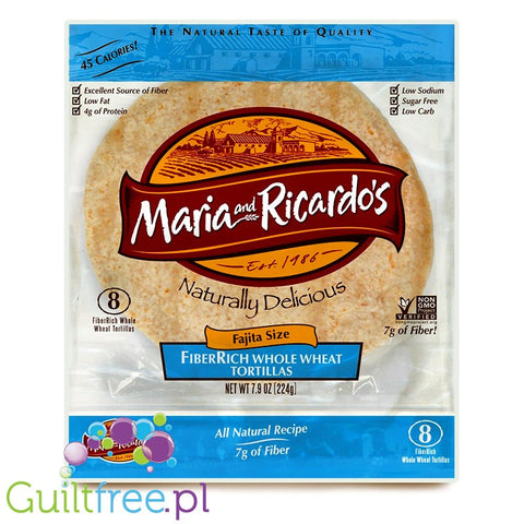 Maria and Ricardo's FiberRich Whole Wheat Tortillas