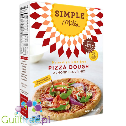 Simple Mills Naturally Gluten-Free Pizza Dough Almond Flour Mix - naturally gluten-free almond flour for baking pizza