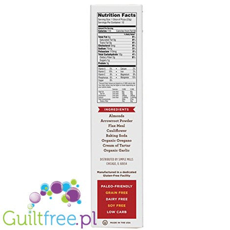 Simple Mills Naturally Gluten-Free Pizza Dough Almond Flour Mix - naturally gluten-free almond flour for baking pizza