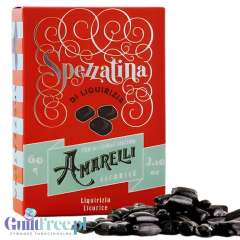 Amarelli Liquirizia Spezzatina di Liquorizia 60g - Calabrian licorice 100% sugar and sweetener free
