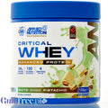 Applied Critical Whey Advanced Protein White Choc Pistachio 132g - odżywka białkowa z WPI, WPH i WPC, 21g białka & 110kcal