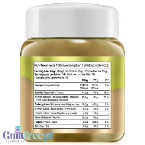 BeKeto Keto Cream™ Pistachio Queen - sugar-free pistachio cream with Matcha